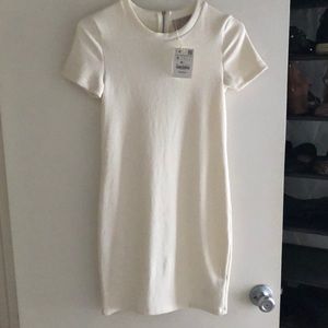 Beige dress from Zara